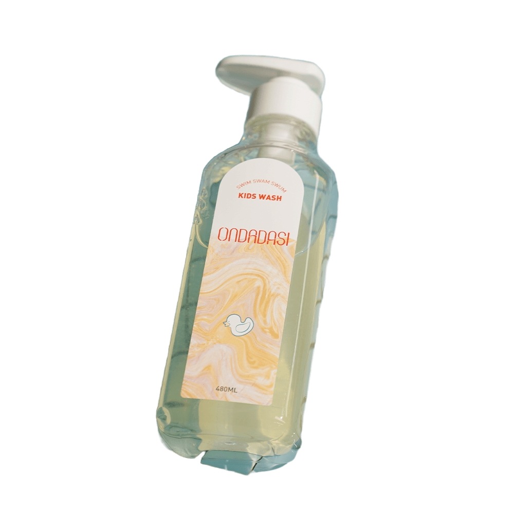 オンダダシ 無シリコン プール ケア 水泳 シャンプー ボディウォッシュ オールインワン 480ml