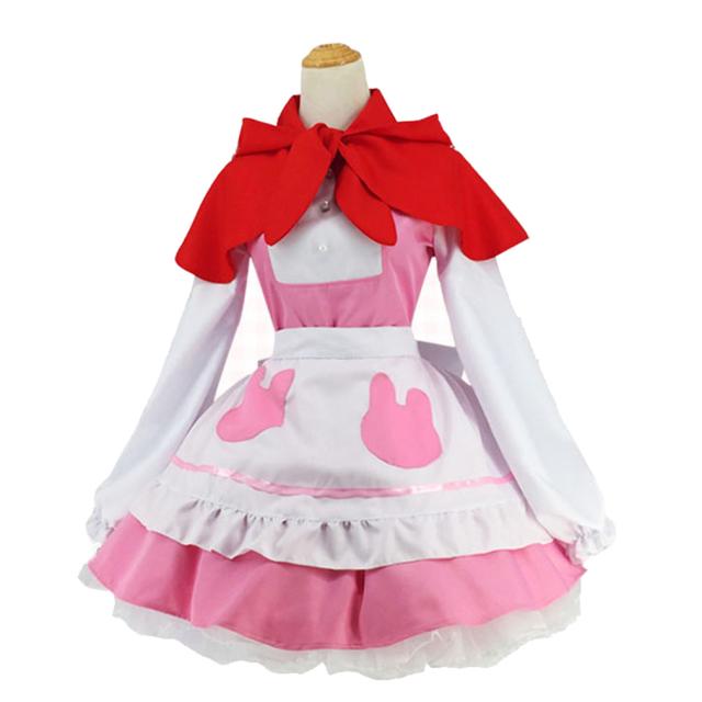 【全店任意2枚購入で100円OFF】今すぐ試してほしい新色登場小林さんちメイドラゴン カンナ カムイ 赤いマント コスプレ衣装 コスチューム cosplay ハロウイン