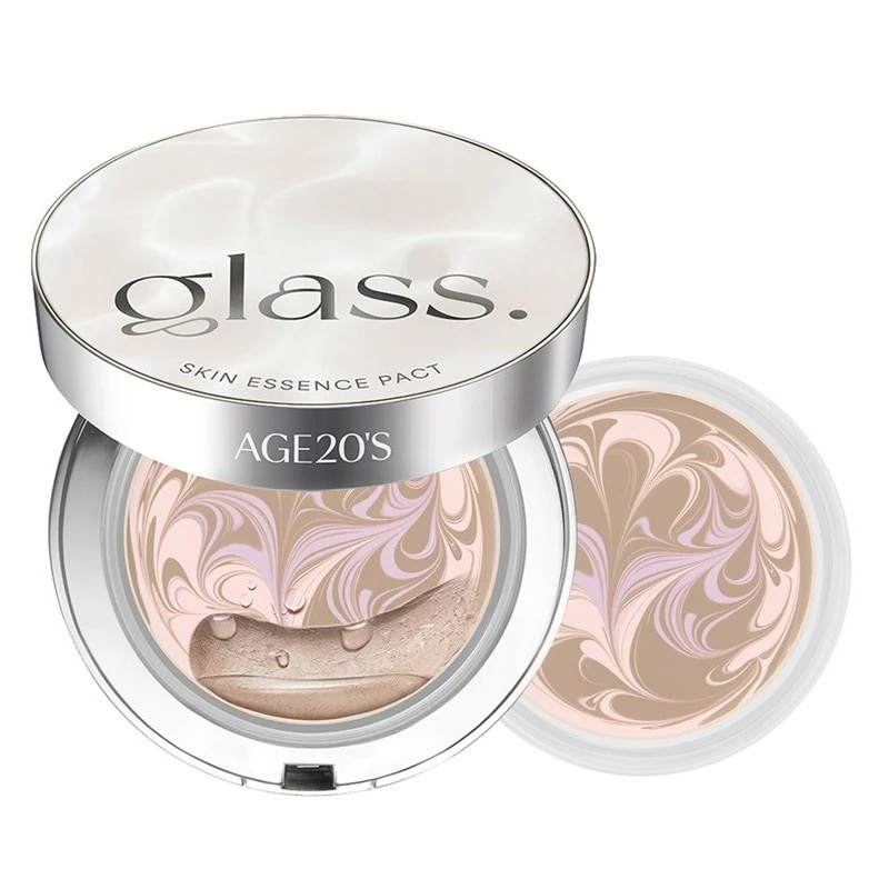 グラススキンエッセンスファクト グロー 21호 12.5g+ リフィルセット ニュートラル アイボリー