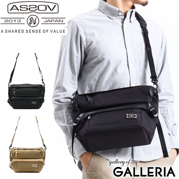 アッソブ ショルダーバッグ AS2OV カメラバッグ ショルダー 斜めがけ EXCLUSIVE BALLISTIC NYLON MESSENGER BAG メッセンジャーバッグ 061327