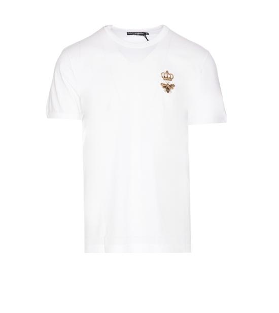 DOLCE & GABBANA Men T-Shirts G8PV1Z G7WUQW0800 White