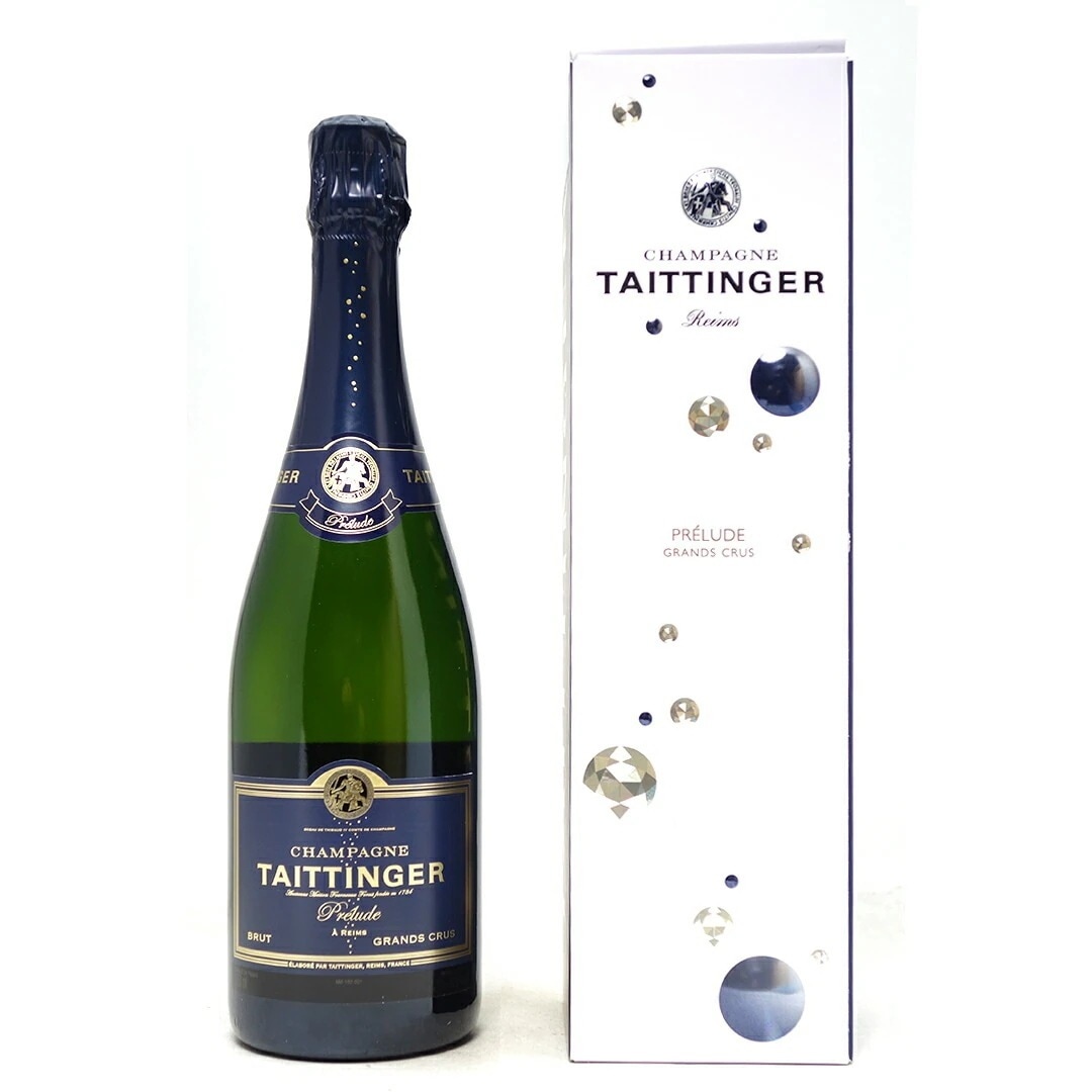 テタンジェ プレリュード グラン クリュ ギフト箱付 正規品 750ml シャンパン フランス シャンパーニュ 白泡 コク辛口 ワイン ^VATXPLZ0^