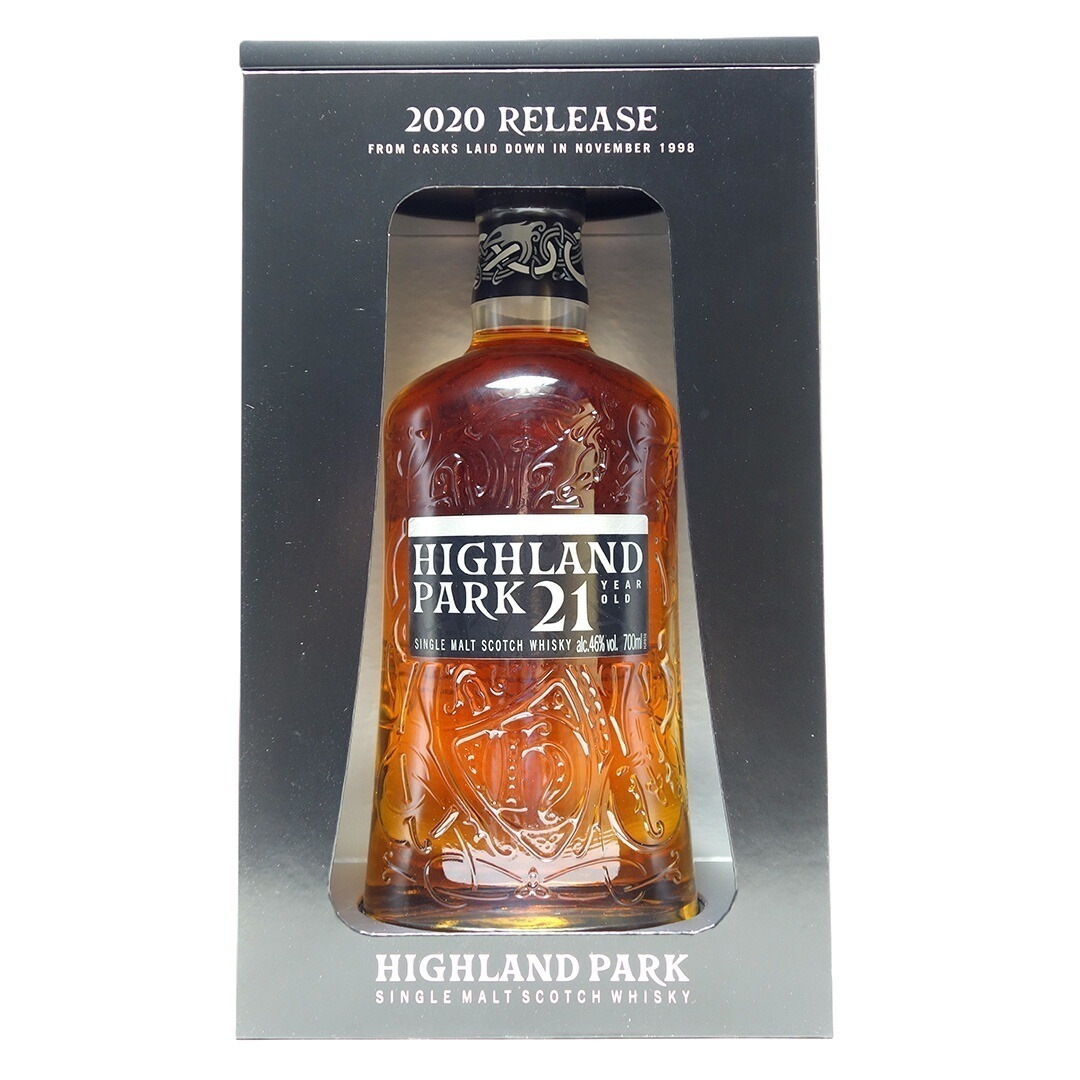 ハイランド パーク 21年 2020年 リリース シングル モルト 46度 700ml 箱付 並行品 スコッチウイスキー オークニー ^YCHP2120^