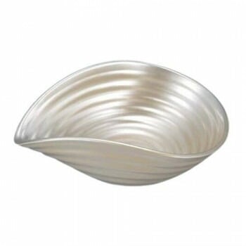 福井クラフト　7.5寸ロクロ目片口鉢　パールシルバー 51272209