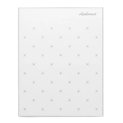 【設置無料】ディプロマット タッチパネル式 デザイン 金庫 60分耐火 内容量36L 警報アラーム付 S500W パールホワイト