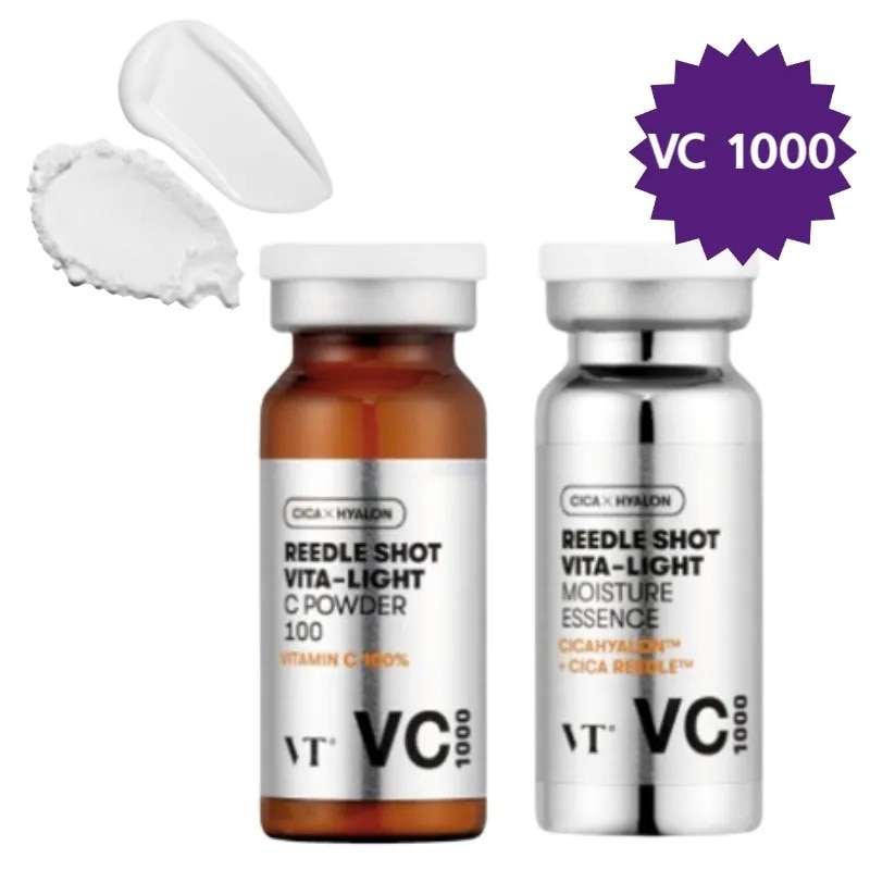 【ヒョクs pick/NEW】リードルショットビタ-ライト トーニング エッセンス VC1000(1剤 1g + 2剤 9ml)/弾力/トーンアップ/ ビタミン/韓国コスメ