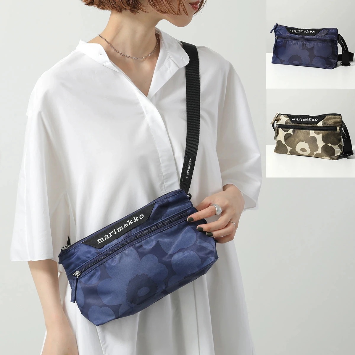 marimekko マリメッコ ショルダーバッグ Neat Crossbody Unikko S ニート クロスボディ ウニッコ 094572 レディース ロゴ 軽量 鞄 カラー2色 9,976円