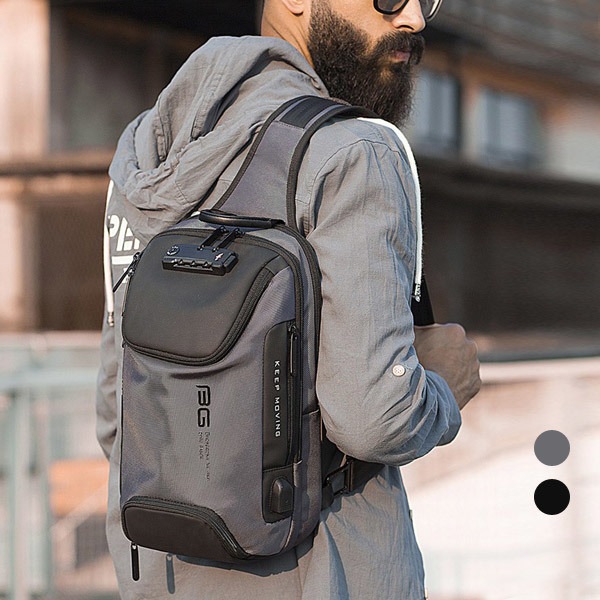 (ディクボ) (DICUBO) スマートロック USB 充電 メッシュ スリングバッグ DBCG 8193