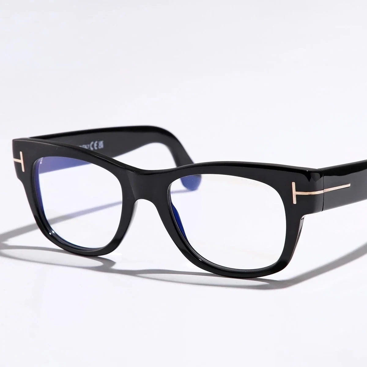 TOM FORD トムフォード メガネ TF5040-B レディース ウェリントン型 眼鏡 めがね 伊達メガネ ロゴ Tロゴ アイウェア ブルーライトカットレン