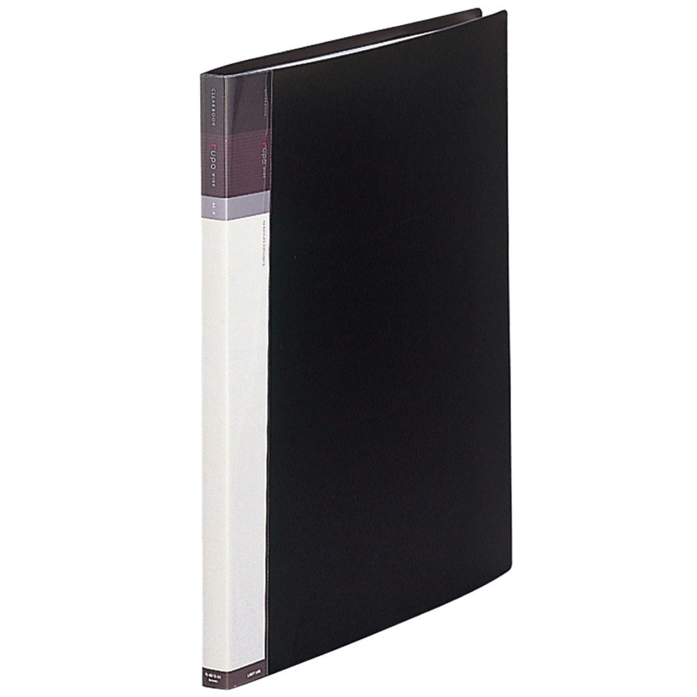 リヒトラブ クリヤーブック 交換式 A3 30ポケット 黒 N4615-24