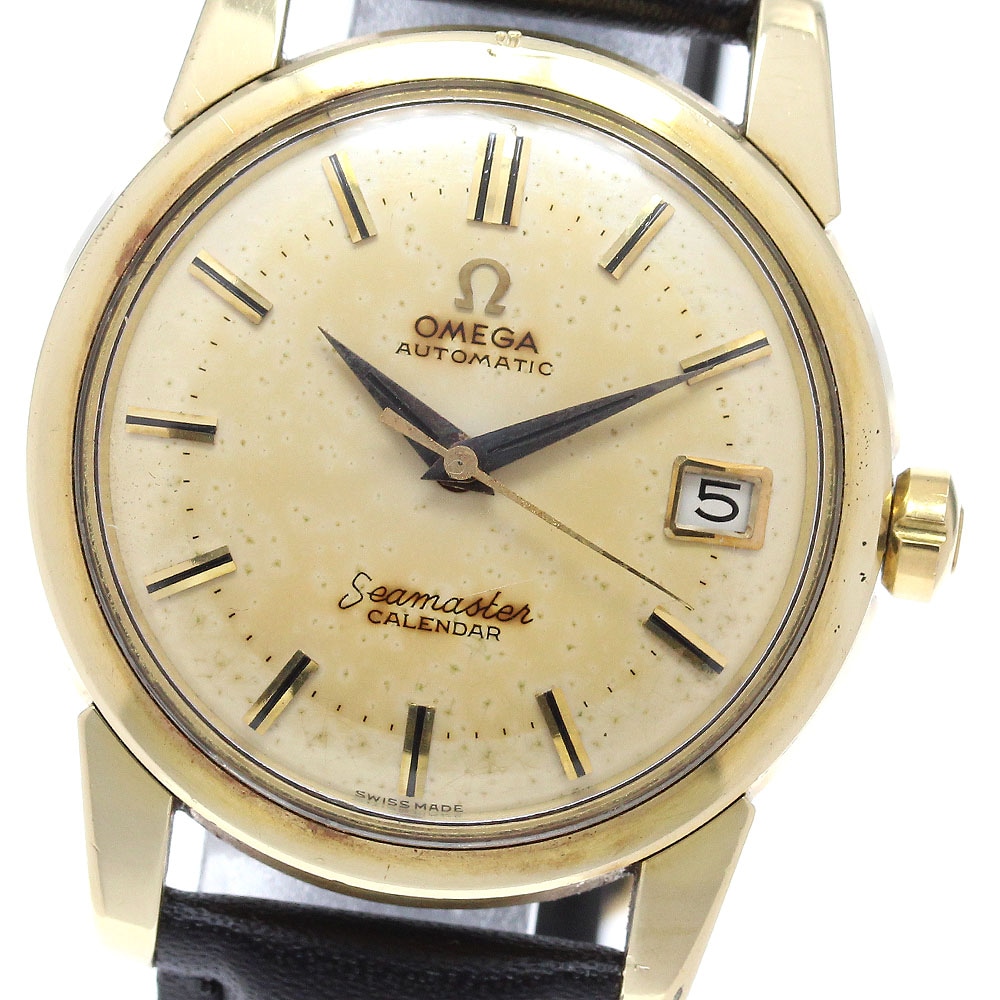 オメガ OMEGA 2849-10SC シーマスター カレンダー Cal.503 自動巻き メンズ _961196【中古】