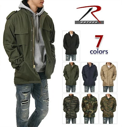 ロスコ M65 フィールドジャケット メンズ ジャケット 大きいサイズ