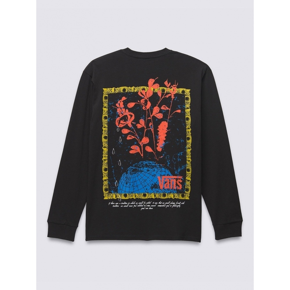 VANS ティアマウンテンロングスリーブ T シャツ VN000JNGBLK1