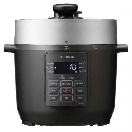 東芝 TOSHIBA 電気圧力鍋 ブラック RCP-30R-KRCP30R-K