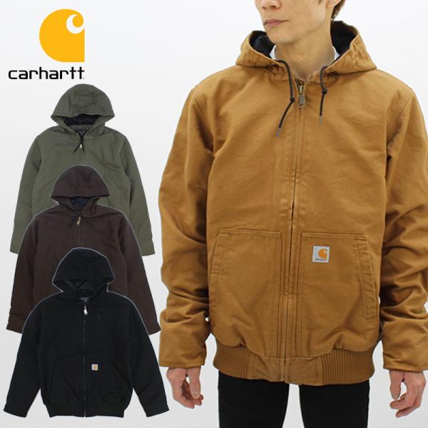 カーハート WASHED DUCK INSULATED ACTIVE JACKET メンズ ジャケット 海外企画 [BB]