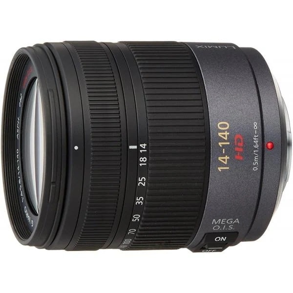 【中古】パナソニック Panasonic 望遠ズームレンズ マイクロフォーサーズ用 ルミックス G VARIO HD 14-140mm/F4.0-5.8 ASPH/MEGA O.I.S. H-VS01