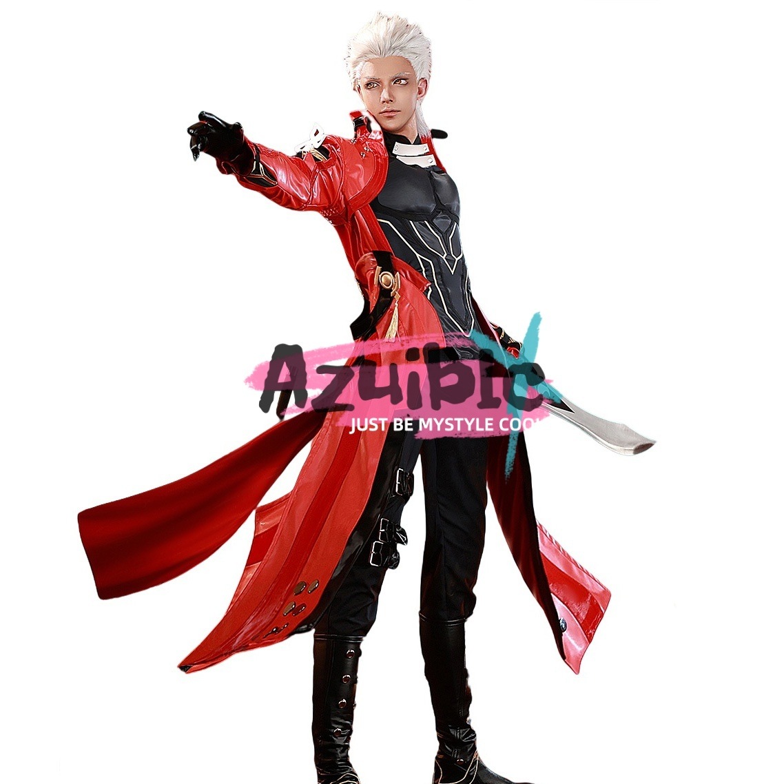 Azuiblc 崩壊スターレイル×Fate[UBW]コラボ アーチャー Archer 聖杯 コスプレ衣装 コスチュームセット おしゃれ