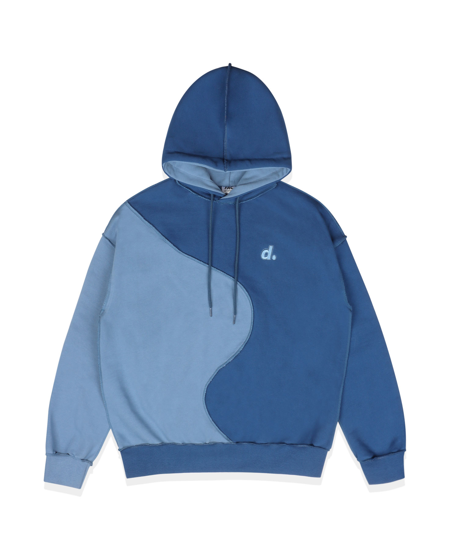 HARD COTTON WAVE HOODIE（BLUE）/size：OS