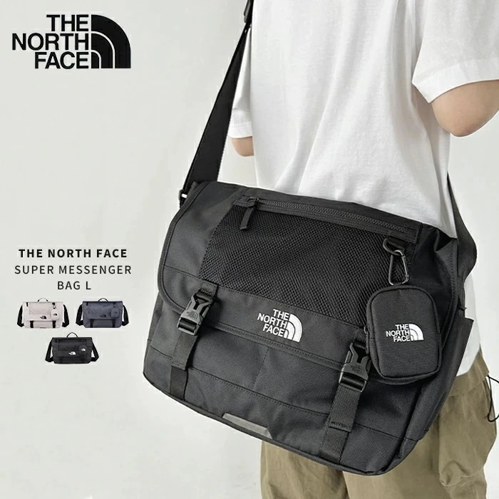 【送料無料】THE NORTH FACE / SUPER MESSENGER BAG L ノースフェイス ショルダーバッグ ハンドバッグ A4 斜め掛け メッセンジャーバッグ 斜めがけ 肩掛け 肩掛け
