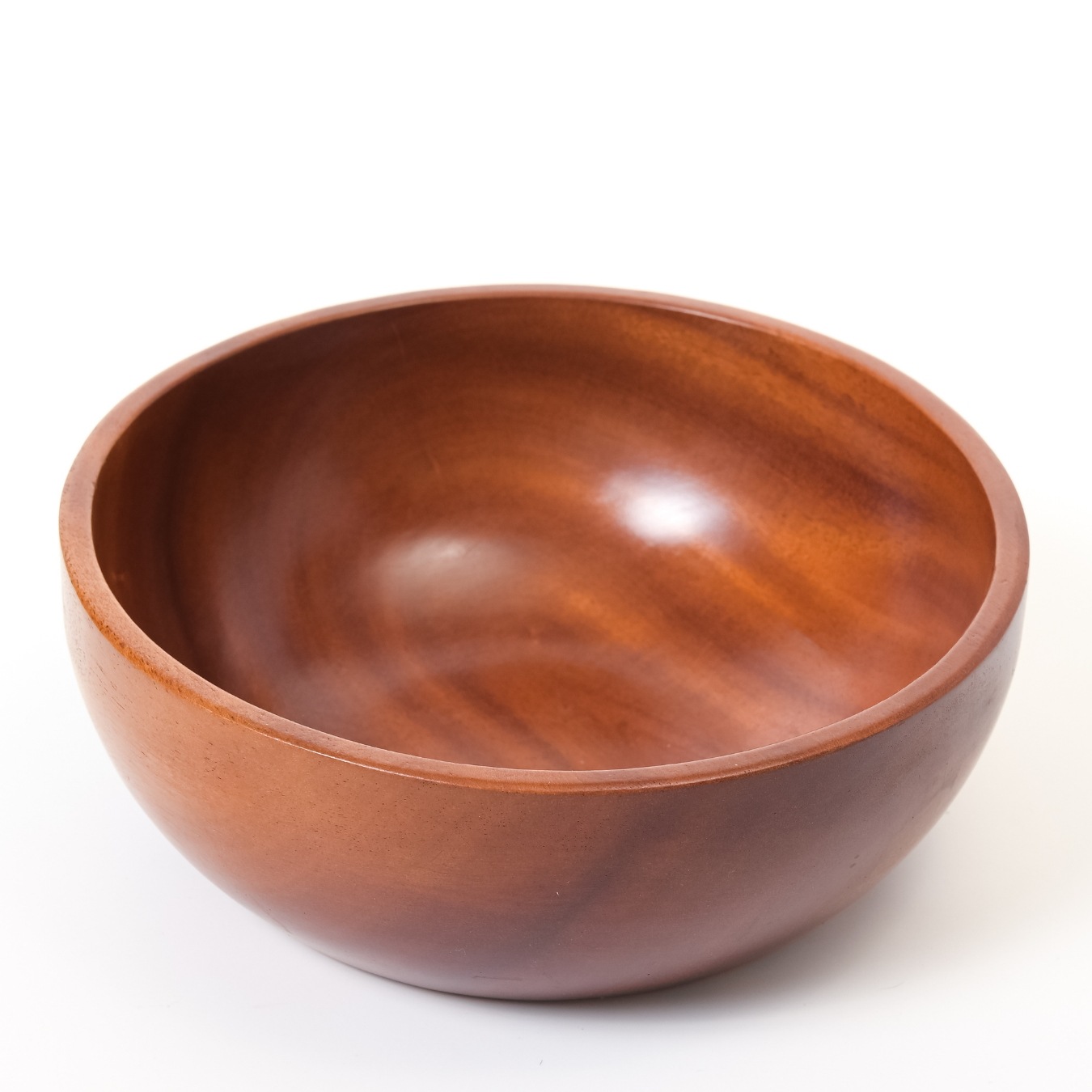 サラダボウル (木製漆塗り/ 直径20cm)たっぷり盛れる大鉢で食卓を彩る TBA-101