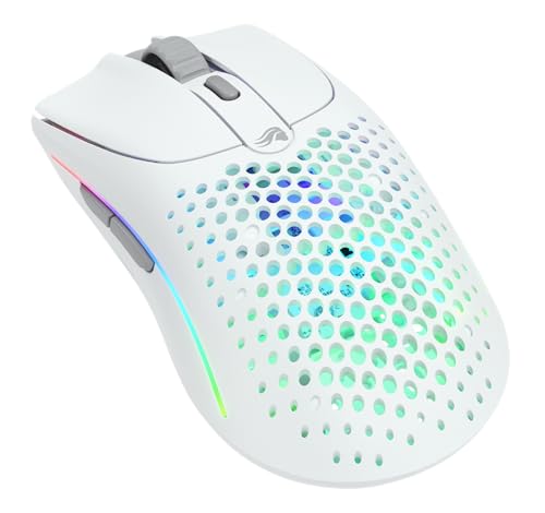 グロリアス MODEL O 2 Wireless 超軽量68g 大容量バッテリー搭載 RGB 2.4GワイヤレスBluetooth接続対応 ゲーミングマウス マットホワイト GL 50636 11,448円