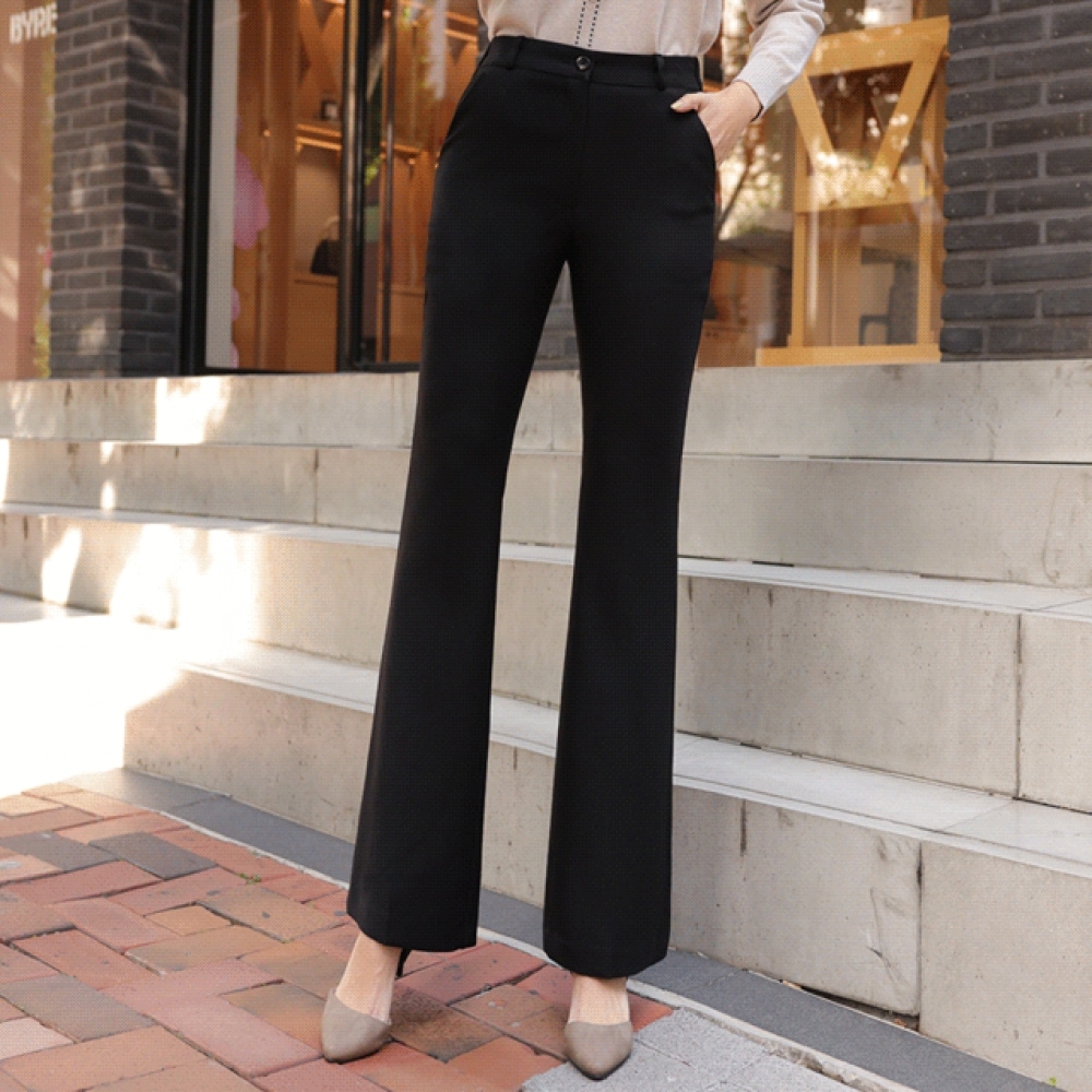 クリック&ファニーグレートフィットブーツカットスラックス [SMLサイズ]