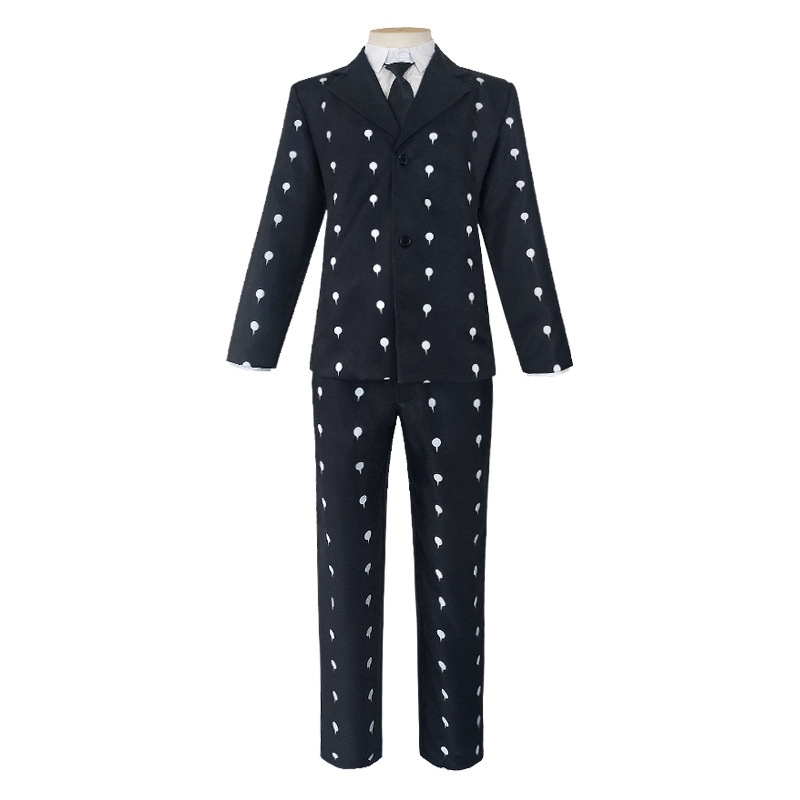 ジョジョの奇妙な冒険cospalyブロノブガラティ葬儀衣装cospalyハロウィン