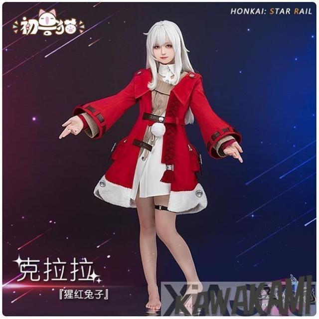 初獣猫　崩壊スターレイル　コスプレ　クラーラ　衣装　ウィッグ　追加可