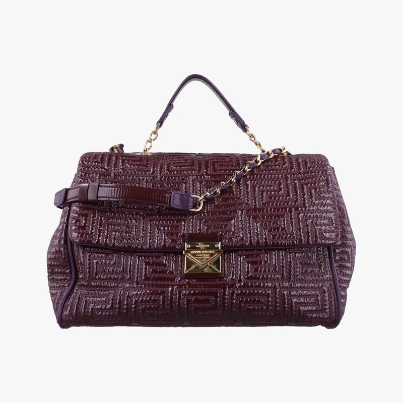 クチュール パープル パテント CLG 556 249 328 743中古