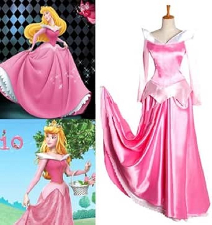 眠れる森の美女オーロラ姫 ドレス 風　コスプレ