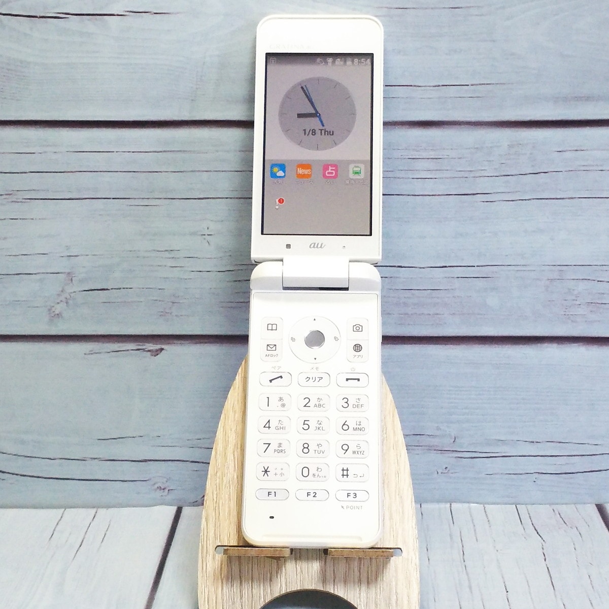 【送料無料】KYOCERA au GRATINA 4G KYF31 White ホワイト 本体 白ロム SIMロック解除済み SIMフリー B763402 5,724円