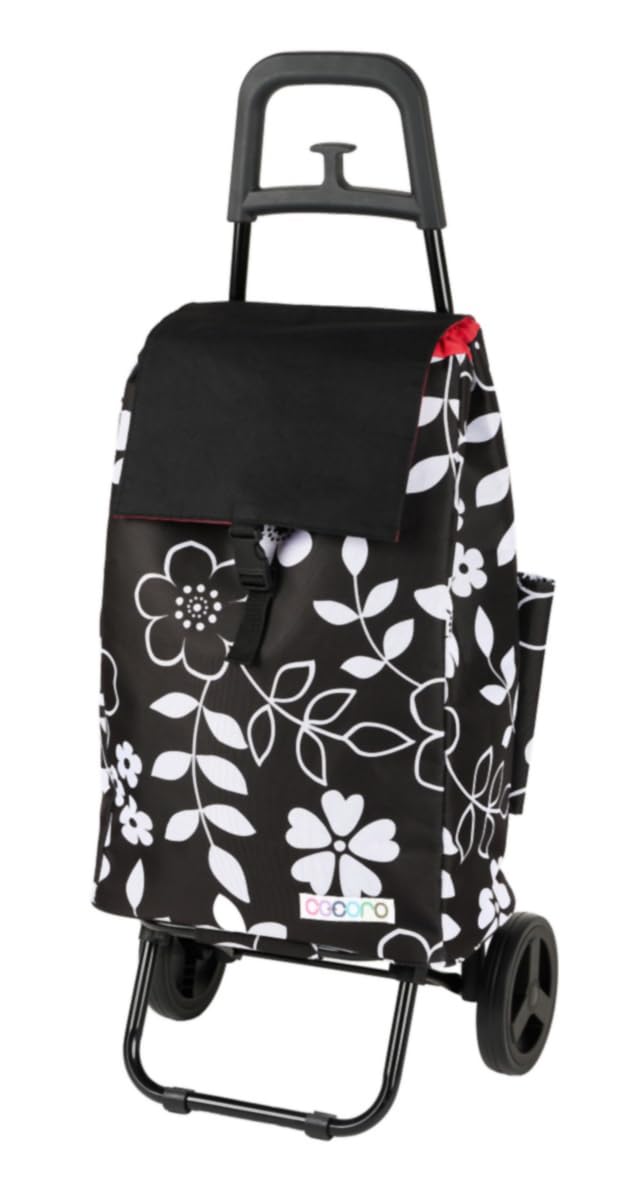 レップ(Rep) Cocoro(コ・コロ) ショッピング キャリー カート スタンダードタイプ 40L フラワー・ブラック 544921