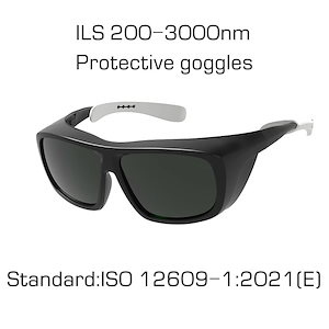 ポータブル脱毛用安全メガネ200-3000nm 非常に強力な光源で飛散防止