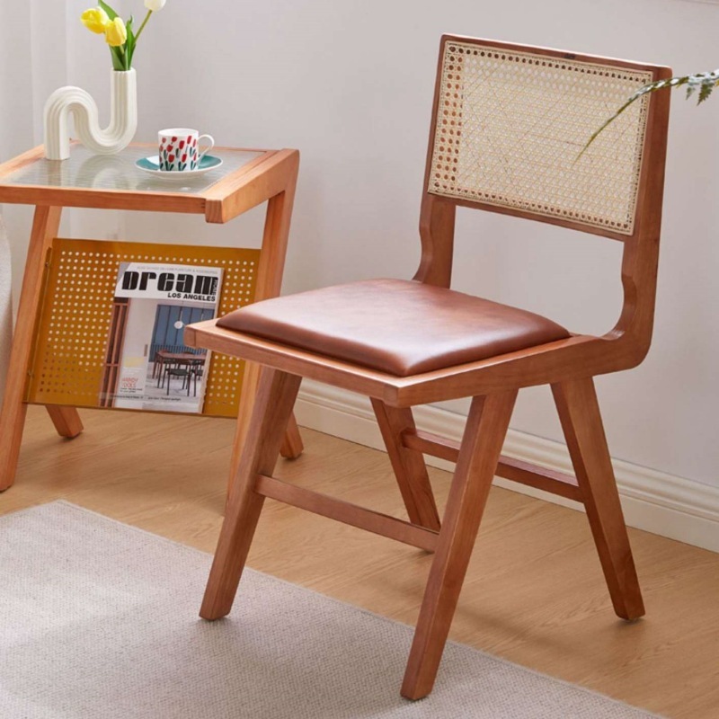 【完成品】ダイニングチェア ラタンチェア 椅子 チェア 籐編み イス ラタン いす デスクチェア カフェチェア 食卓チェア オフィスチェア リビングチェア 韓国 インテリア 北欧 ナチュラル 在宅ワー