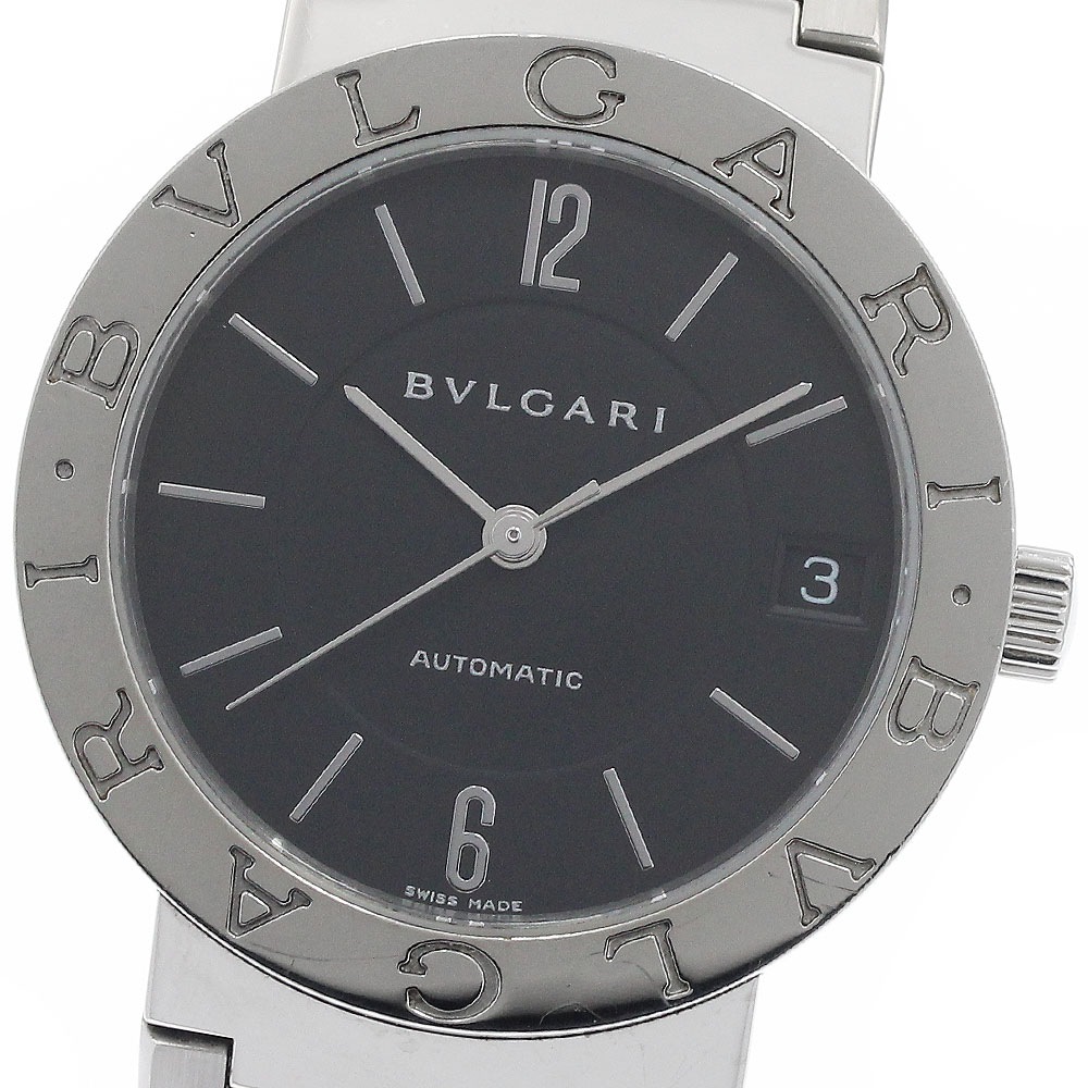 ブルガリ BVLGARI BB33SS ブルガリブルガリ デイト 自動巻き メンズ _950285【中古】