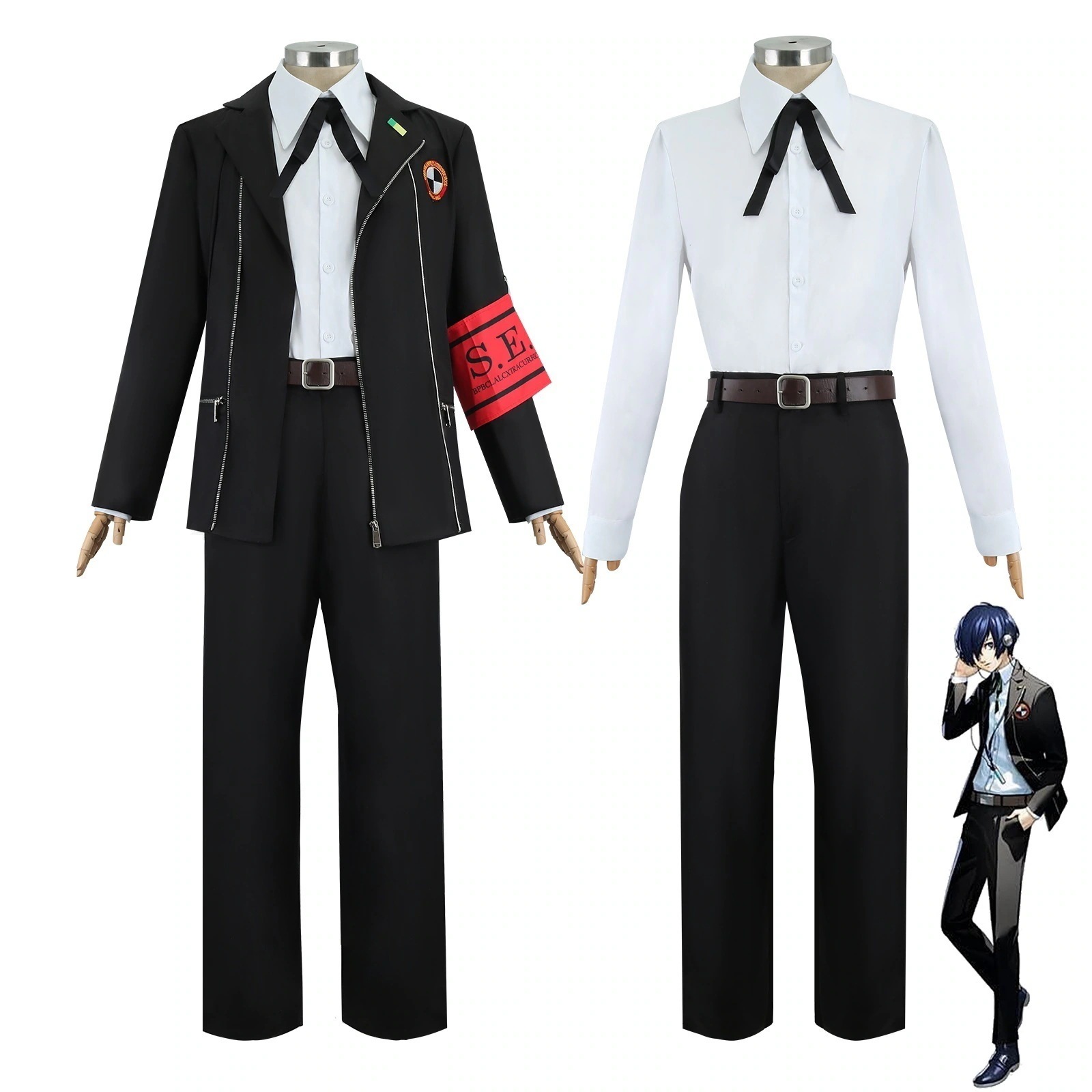 異聞録3結城理cos服アニメ月光館キャンパス制服コスプレ衣装 コスチューム