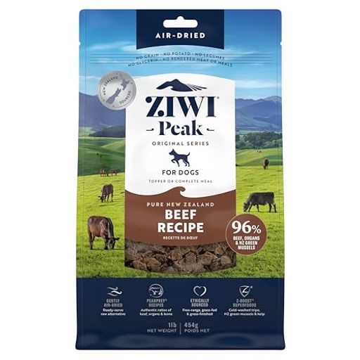ZIWI(ジウィ) エアドライドッグフード グラスフェッドビーフ 454G 自然食