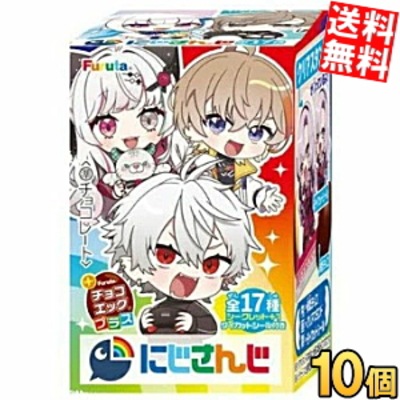 Qoo10] フルタ フルタ製菓 チョコエッグプラス にじさん : 食品