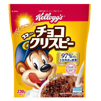 他サイト： ケロッグ チョコクリスピー230gの商品画像