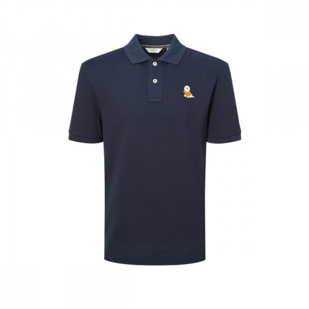 [25SS] [ハッピーパピードネーション] ビションフリーゼ刺繍入りショートスリーブ P HZTS5B905N2