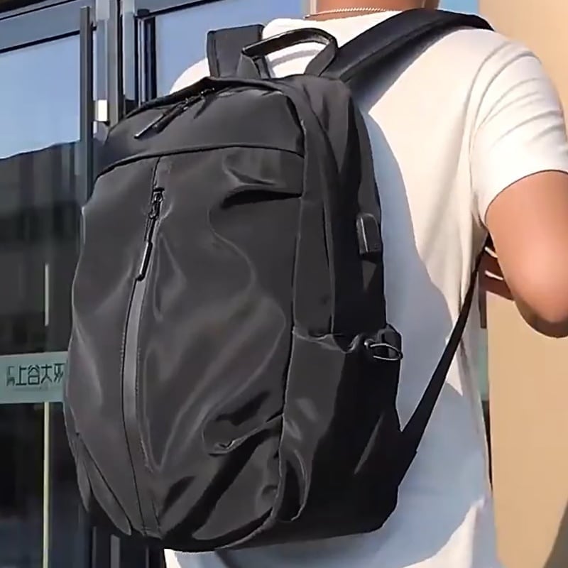 バッグ バック カバン かばん 鞄 ビジネスバッグ 通勤バッグ 仕事用リュック仕事用カバン 通勤バッグ パソコンリュック PCリュック パソコンケース リュックサック ナイロン 無地 bk0045
