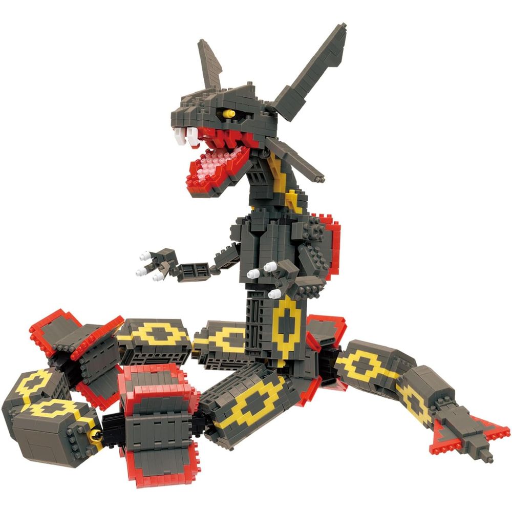 ナノブロック ポケットモンスター 黒いレックウザ エクストリームDX NBPM_104 7x42x21cm 12才以上