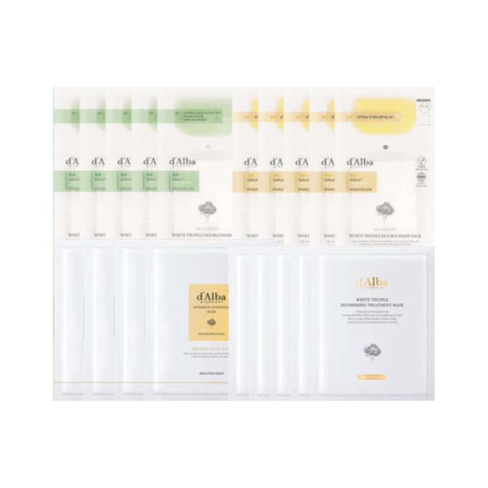 【BESTパック4種/合計17枚】マスクパック4種セット（ナリッシング+ダブル2種+リフテンション）