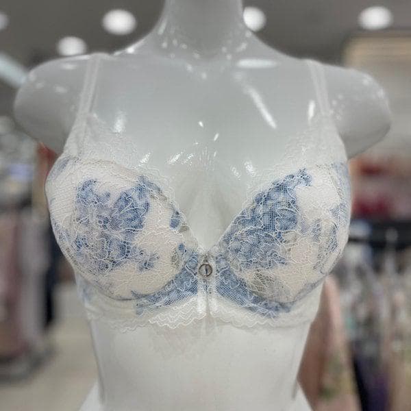 プリント生地ジャガードレースモールドブラ/BR0801A PRT