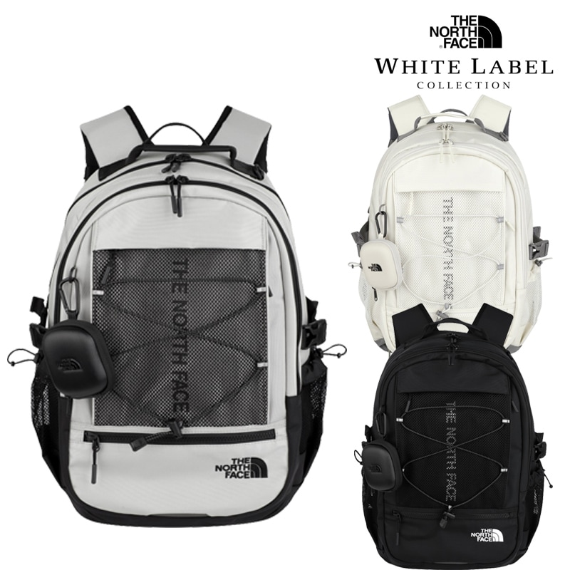 NM2DS01 WHITE LABEL SUPER PACK II 25FW 新作 32L 韓国限定ライン デイパック 軽量 大容量 通学 通勤 タウンユース デイリー用 コーデ提案 パーカー ニット