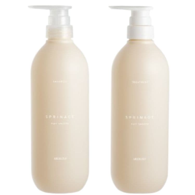 各1個セット アリミノ スプリナージュ シャンプー パフスムース 680ml ＋ スプリナージュ トリートメント パフスムース 680g セット 本体 美容室専売品