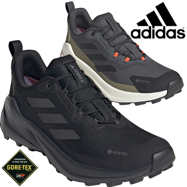 アディダス メンズ スニーカー テレックス トレイルメーカー 2 GORE-TEX ハイキングシューズ ローカット 紐靴 ブラック IH0618 カーボン IH3737 evi