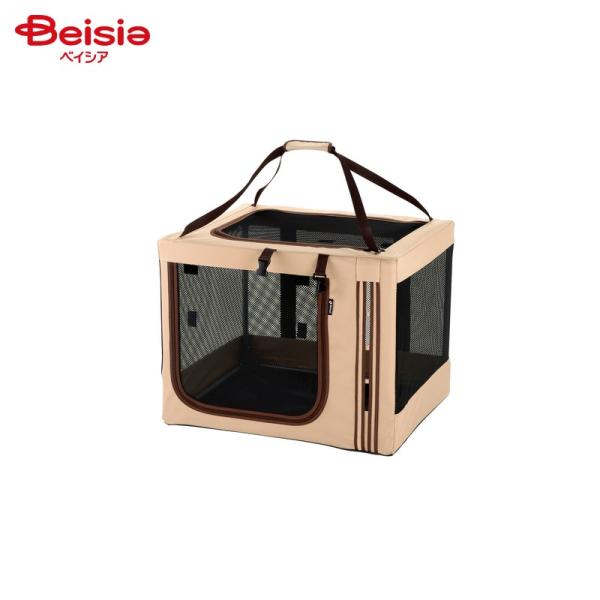 リッチェル たためる3WAYペットケージ640 ブラウン ペット
