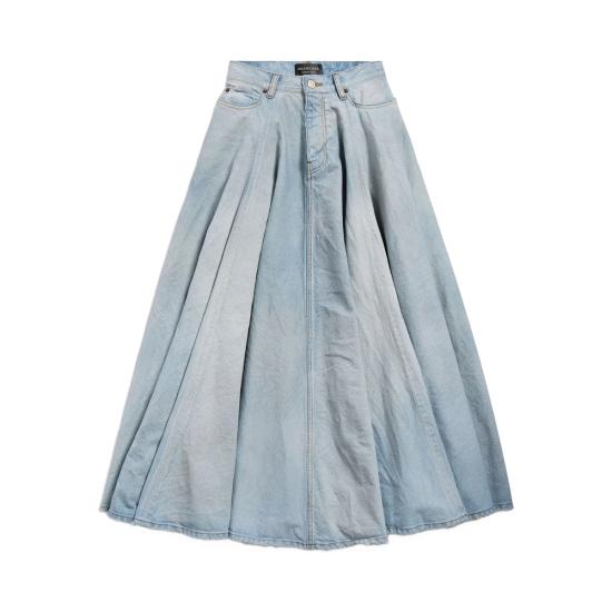 BALENCIAGA Women Skirts 856906 TTWB1 4009 BLUE