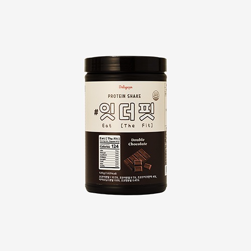 デリスプーンプロテインシェイクイットザフィット大容量520gダブルチョコ